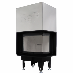 Focar semineu Bef Therm V8 CP - sticla dreapta